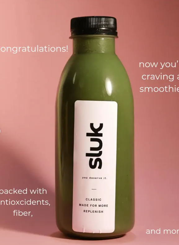 Instagram post: congratulations! now you're craving a smoothie